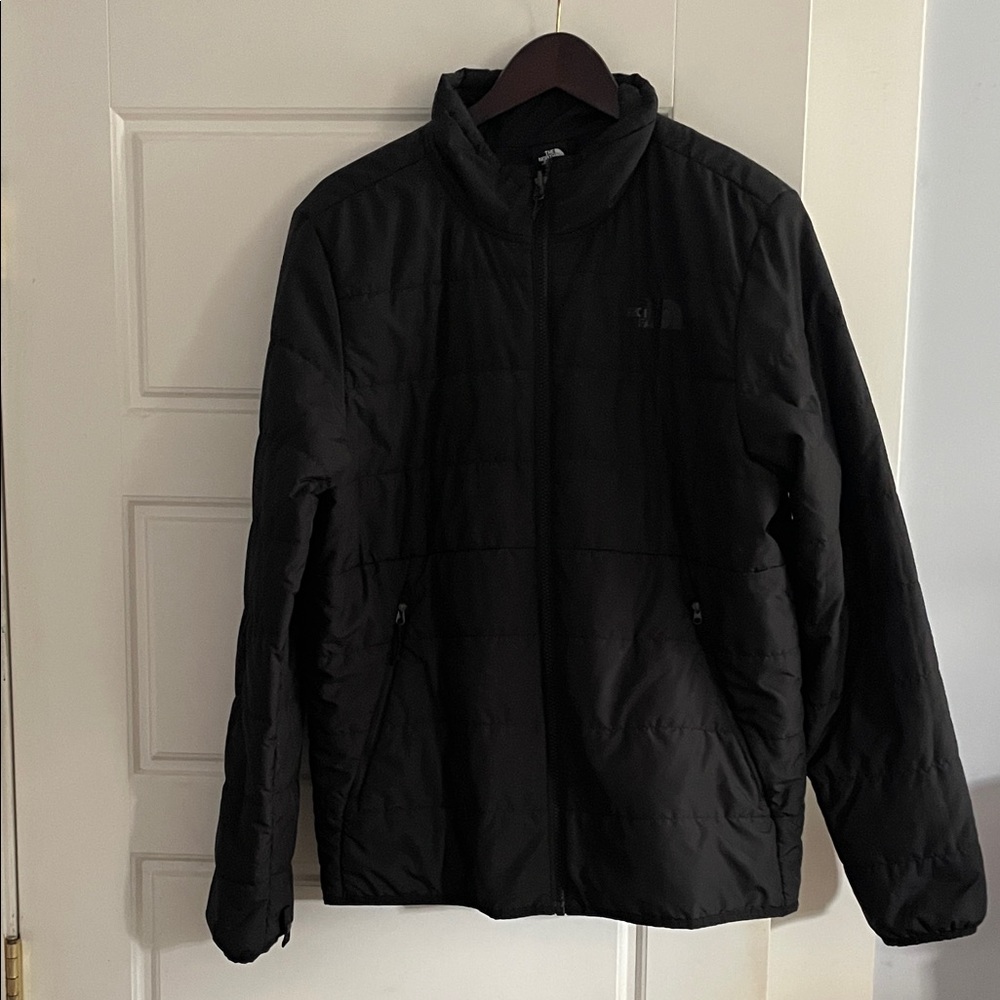 The North Face Men's Midnight Black Puffer Jacket Large
